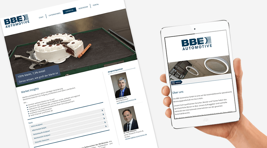 BBE Automotive GmbH startet mit Joomla! Website durch