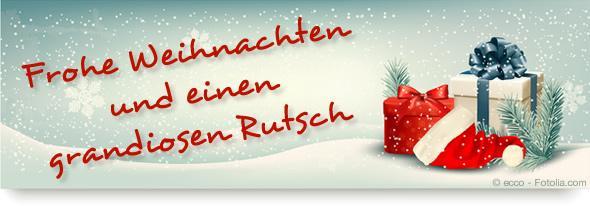 Frohe Weihnachten und einen grandiosen Rutsch