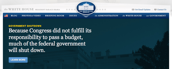 whitehouse.gov Screenshot