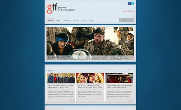 Neue Website der geißendörfer film- und fernsehproduktion